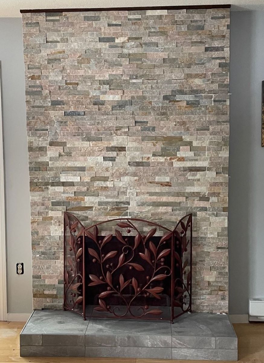 Custom Fireplace Tile